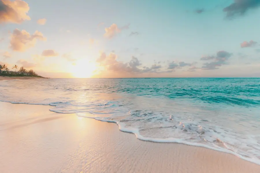 Coastline at sunrise